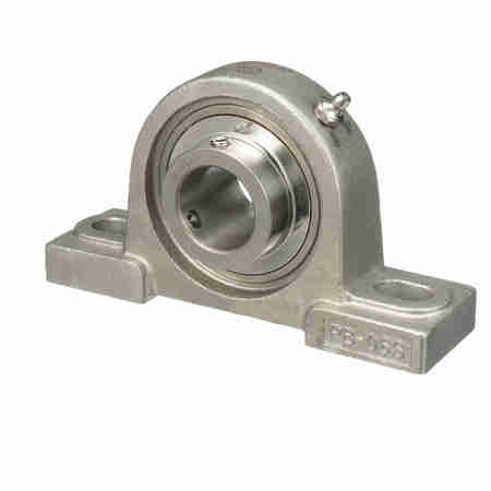 BROWNING Mounted Stainless Steel Two Bolt Pillow Block Ball Bearing, SPS-S220 SPS-S220